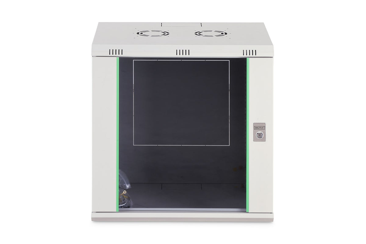 DIGITUS Wall-mounted Rack 12U 600x450 mm Grey DN-19 12-U-EC