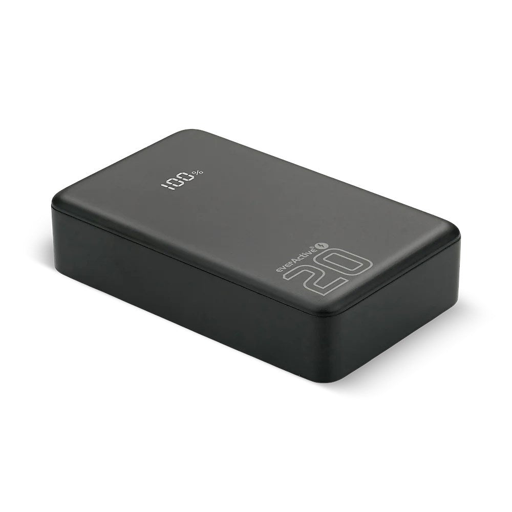 everActive Power Bank 20000mAh, 20W Output, LCD Screen, Model EB-22QB