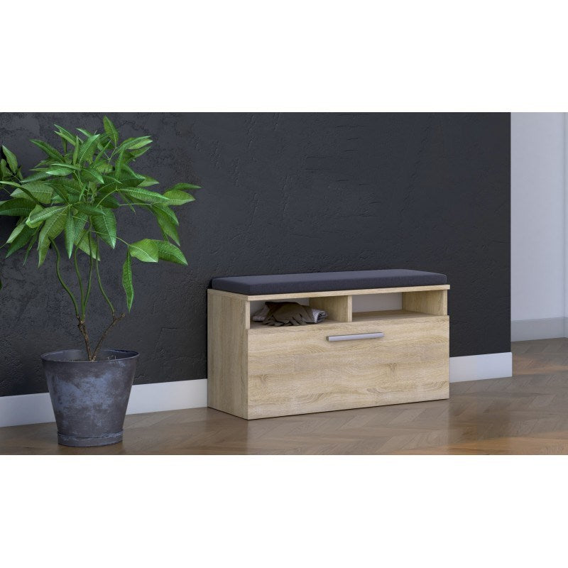 Topeshop RIVA Shoe Cabinet Closed Sonoma Oak Model RIVA