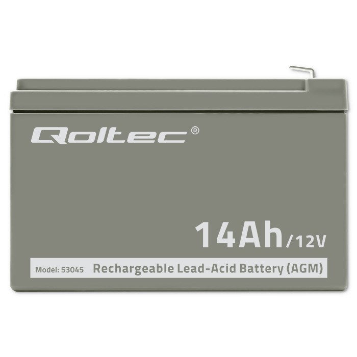 Qoltec AGM Battery 12V 14Ah | QL-53045