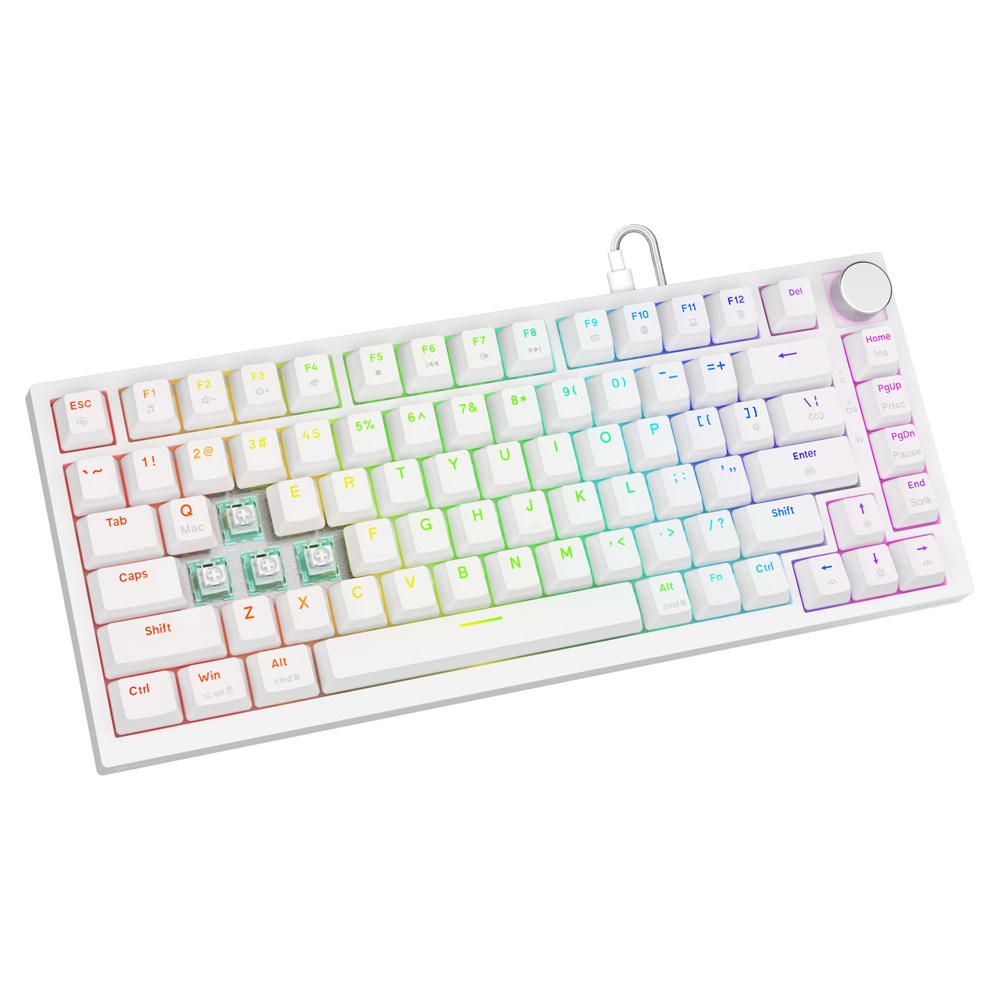 Savio ASTRAL White OUTEMU White Jade RGB Magnetic Keyboard