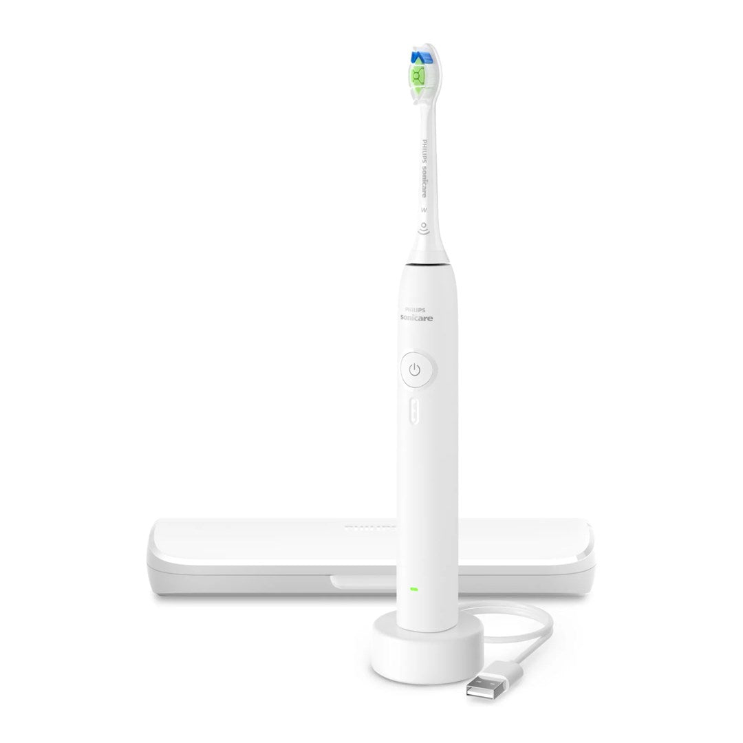 Philips Rechargeable Toothbrush HX4033/21 with 1 Optimal White Brush Head, Smart Timer