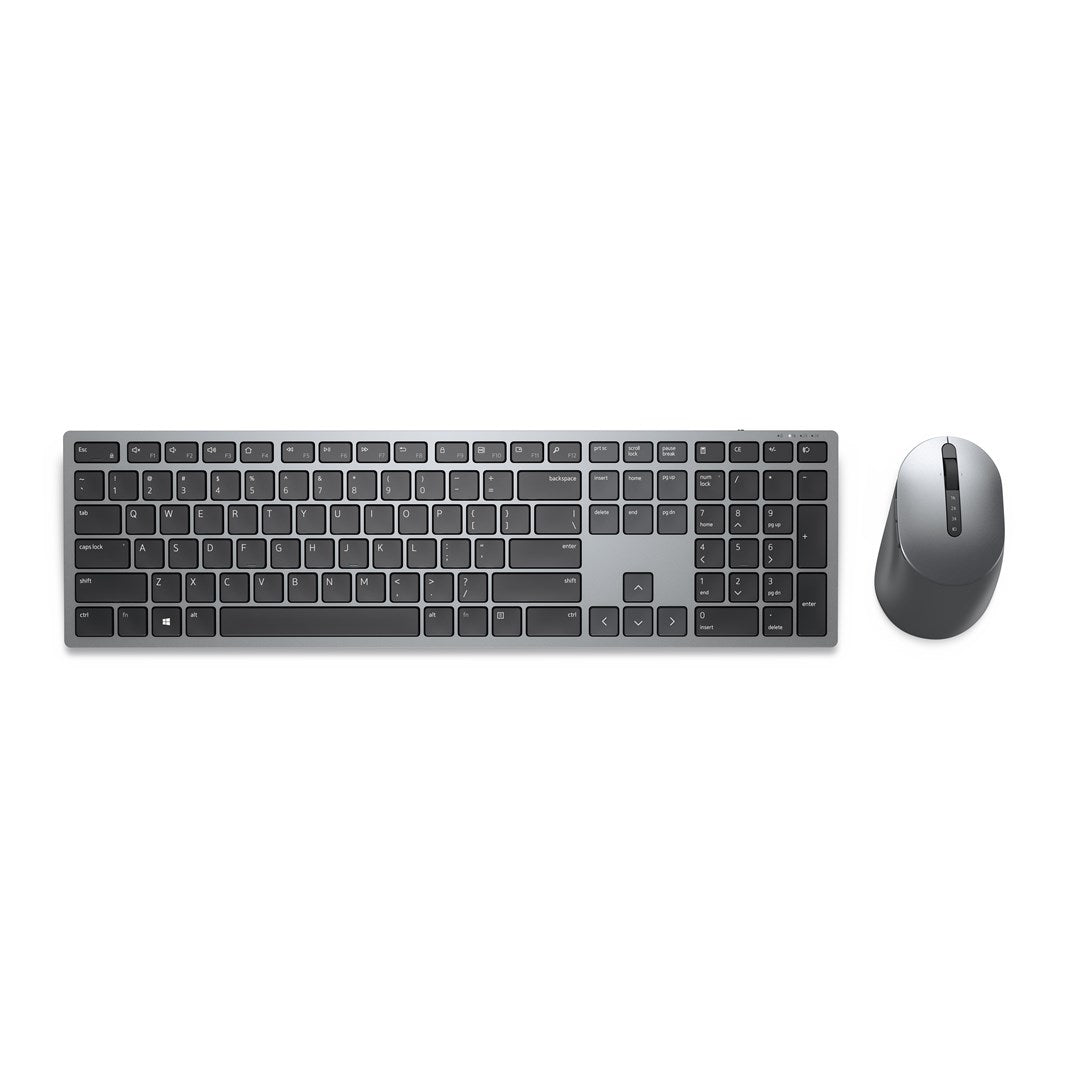 Dell Premier Wireless Keyboard and Mouse KM7321W - Wireless Set - QWERTY - Titan Gray