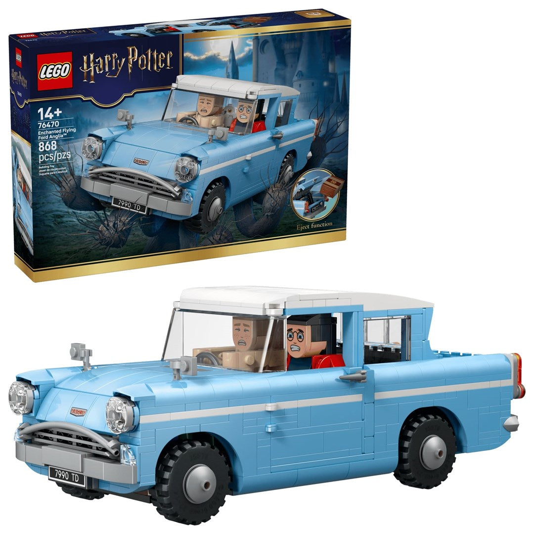 LEGO HARRY POTTER Enchanted Flying Ford Anglia 76470 - Building Set for Ages 10+