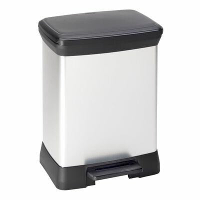 CURVER Deco Bin 30 L/ IML Metallic Waste Bin