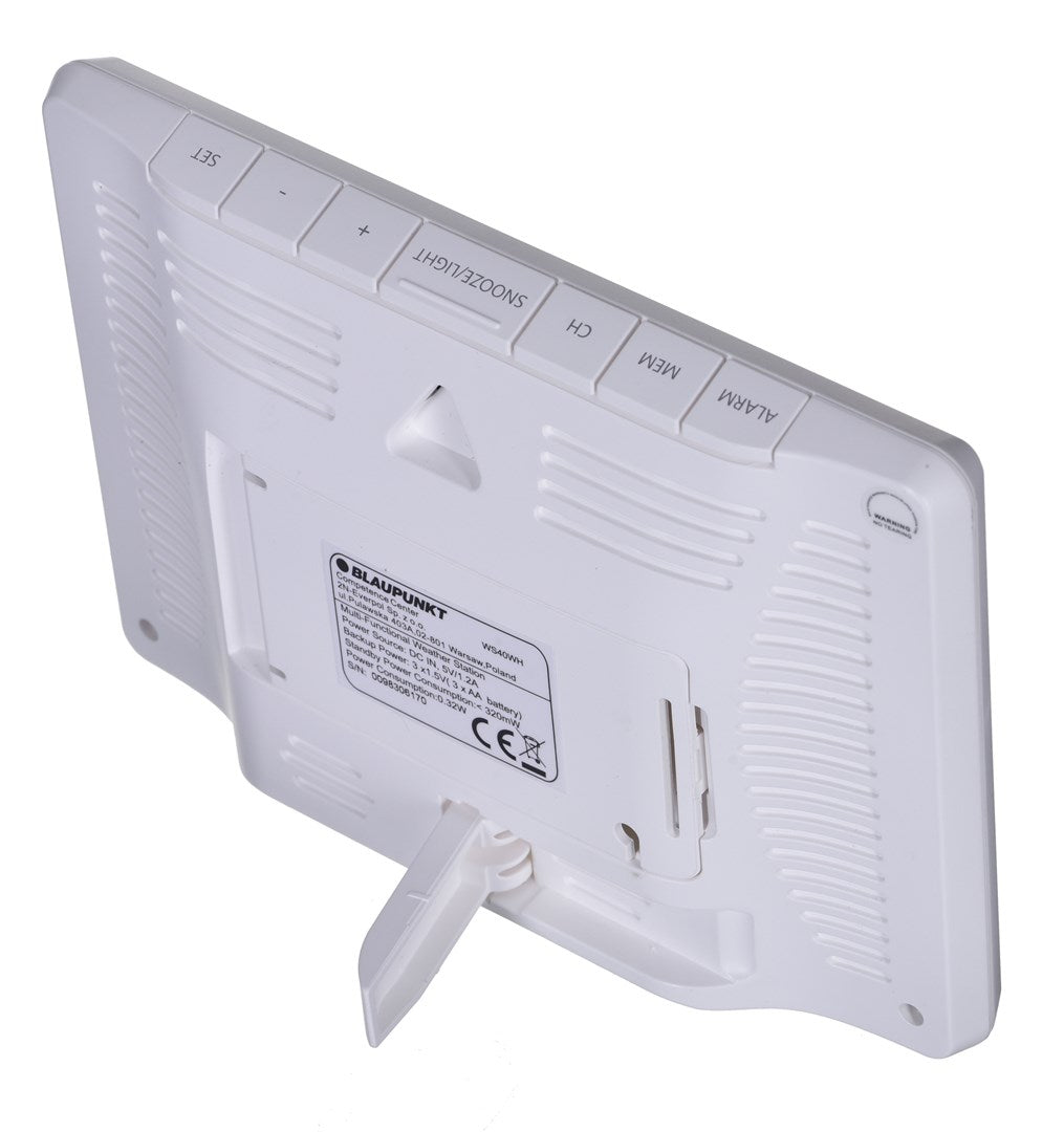 Blaupunkt Weather Station with 3 External Sensors | Model RTVBLWS006