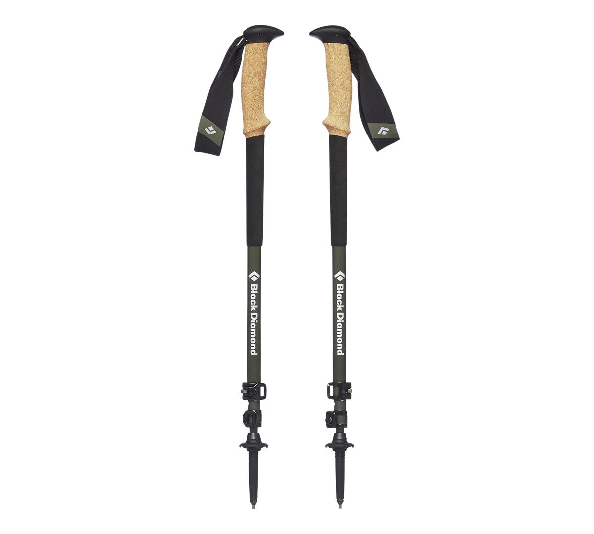 Black Diamond Alpine Carbon Cork Trekking Pole Unisex Telescopic | BD112514