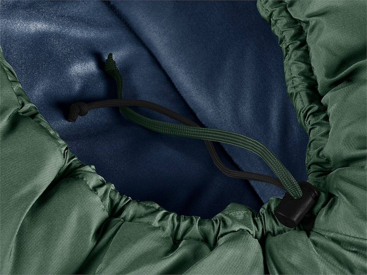 Deuter Orbit SL 0C/32F Adult Mummy sleeping bag Fabric  Polyethersulfone (PES)  Ripstop Green