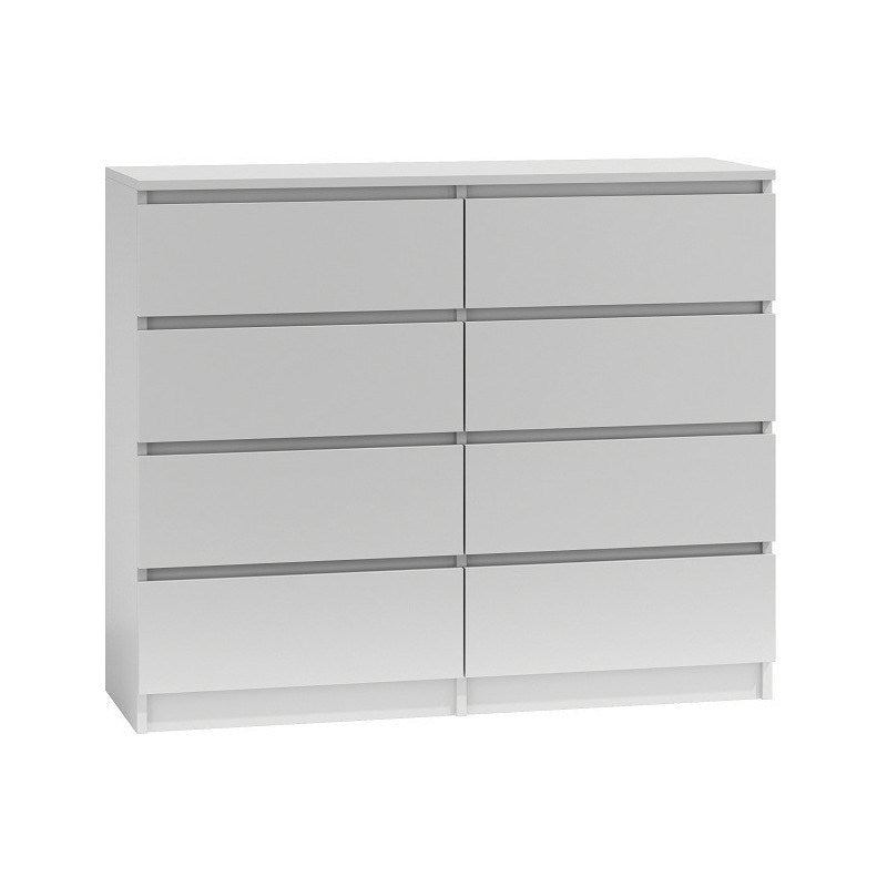 Topeshop Chest of Drawers M8 120 White Modern