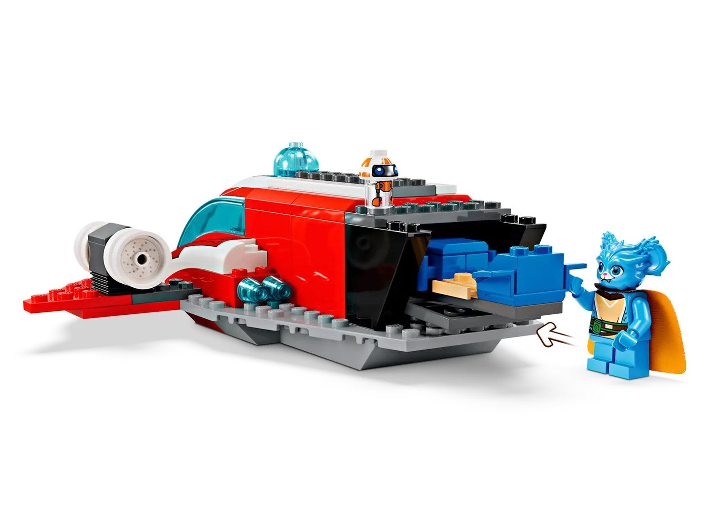 LEGO Star Wars The Crimson Firehawk Starship Starter Set for Kids Aged 4+