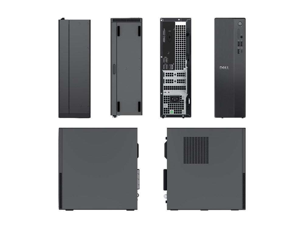 DELL Pro QVS1260 Intel® Core™ i3 i3-14100 8 GB DDR5-SDRAM 512 GB SSD Windows 11 Pro Slim PC PC Black