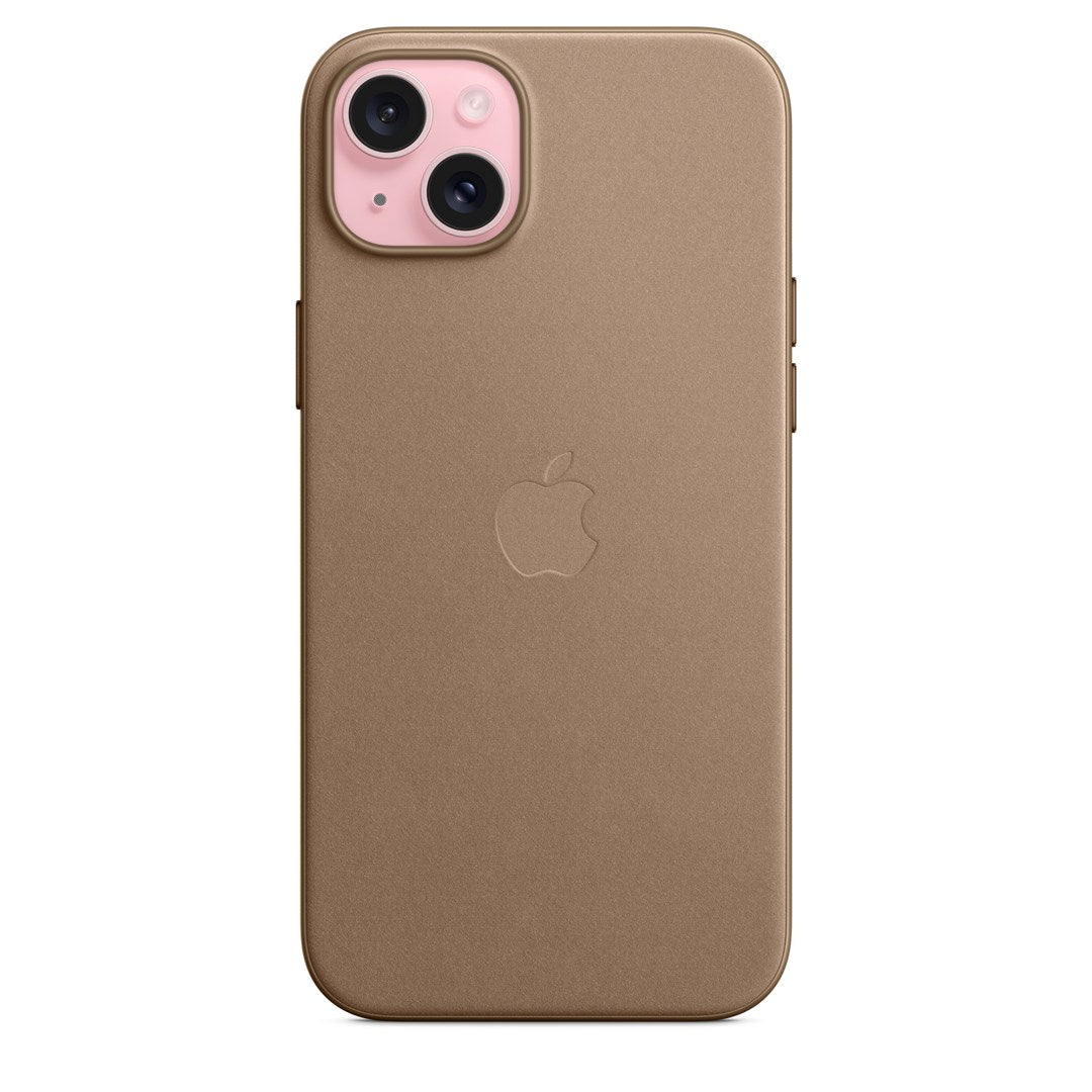 Apple FineWoven Case Taupe for iPhone 15 Plus - MT473ZM/A