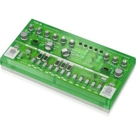 Behringer TD-3-LM Bassline Synthesizer - Green Transparent