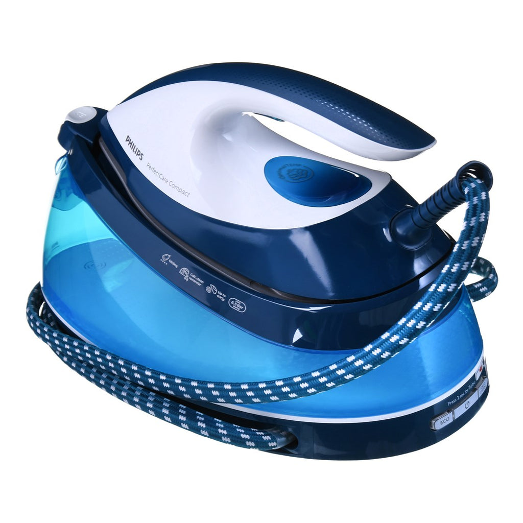 Philips GC7840/20 PerfectCare Compact Steam Ironing Station Blue/White