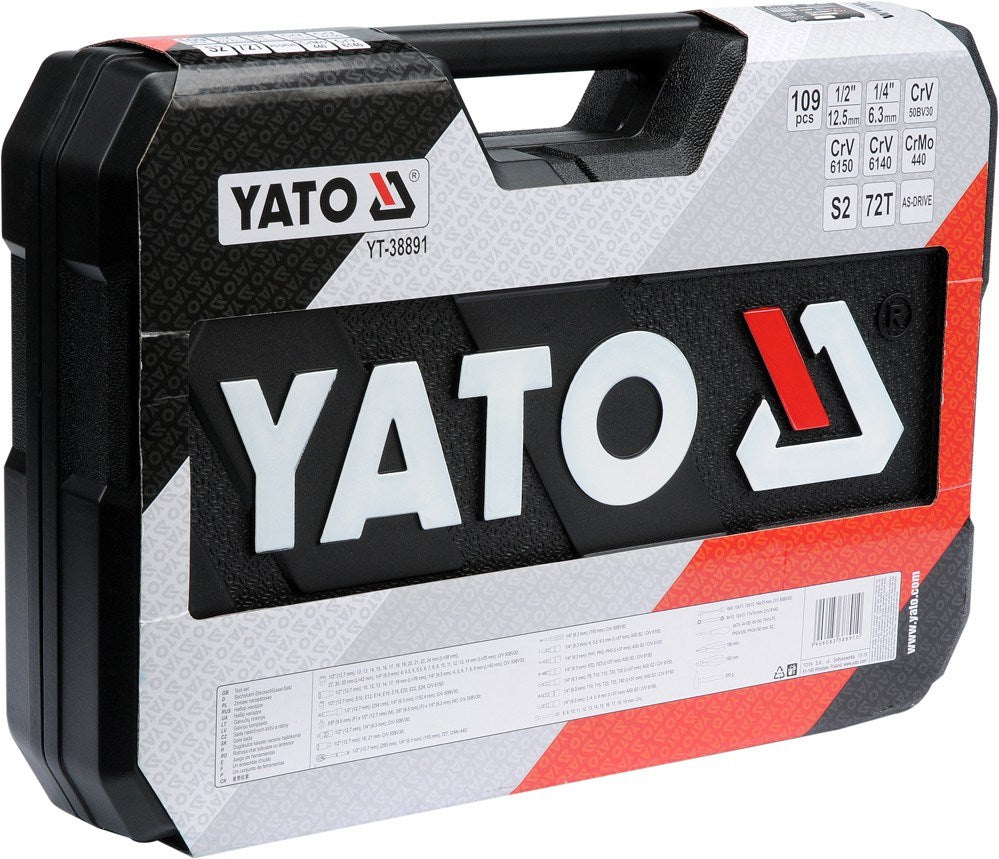 Yato YT-38891 wrench and tool set - 109 pieces