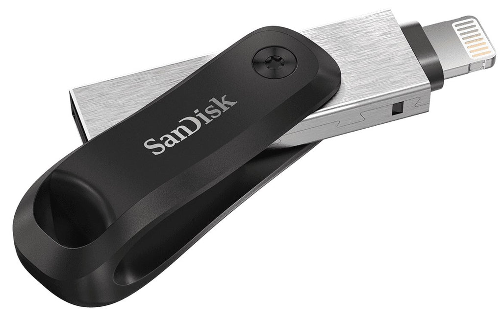 SanDisk iXpand Go - USB Flash Drive - 64GB - USB3.0/ Lightning - for Apple iPad/iPhone (SDIX60N-064 G-GN6NN)