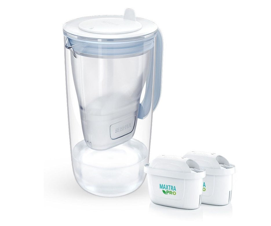 BRITA Glass+ Filter Jug 2.5 L Water Tank 1.5 L Filtered 1056988