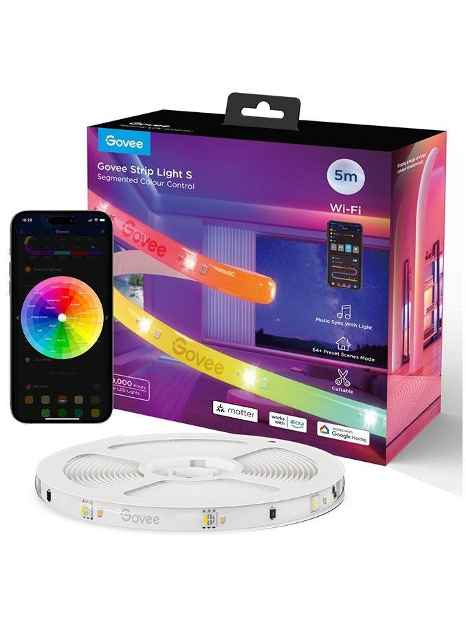 Govee H612A 5 m LED Strip Wi-Fi Bluetooth RGBIC