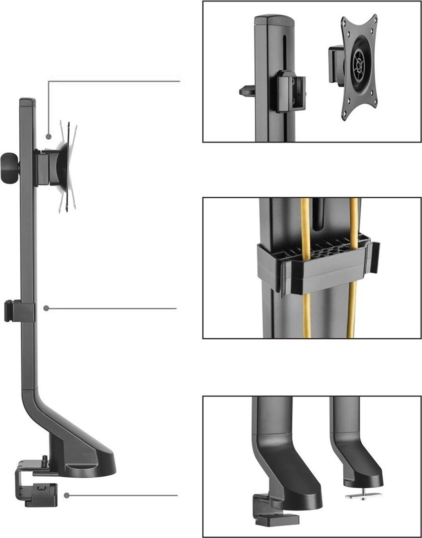 Maclean Monitor Desk Mount 17-32 8 kg MC-853