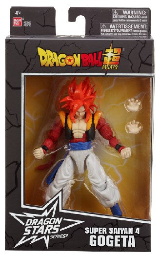 BANDAI Dragon Ball Dragon Stars Figure - Super Saiyan 4 Gogeta - Model DS36765