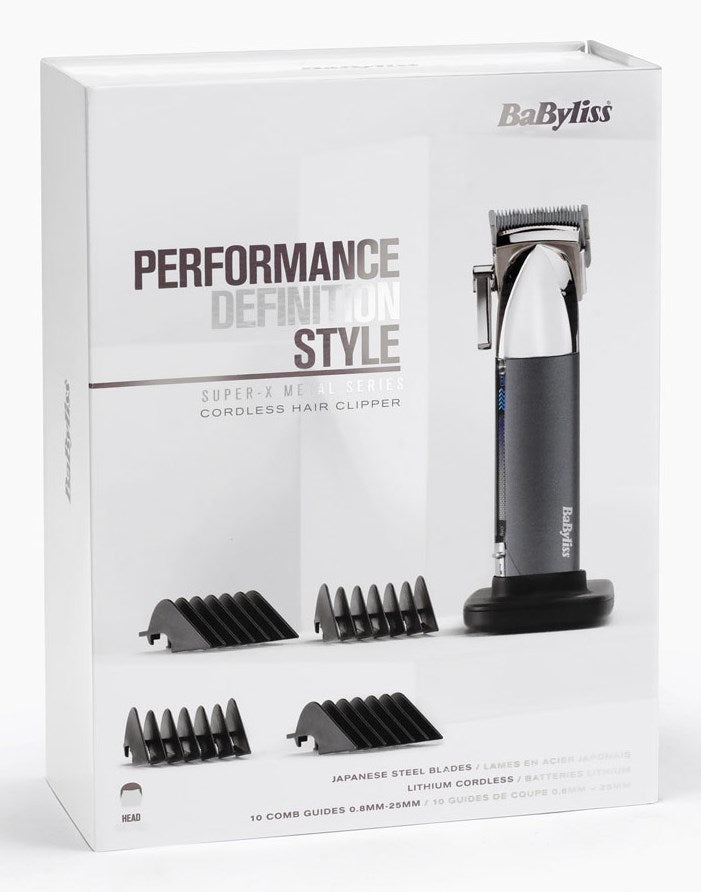 Babyliss Hair Clipper E996E - Lithium-Ion, 180min Runtime