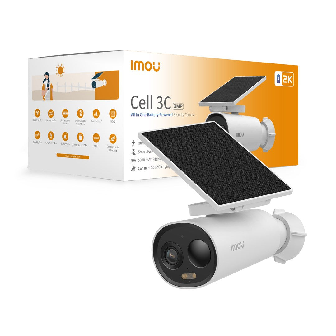 IMOU Cell 3C All in One Bullet IP Security Camera Outdoor 2304 x 1296 pixels Wall