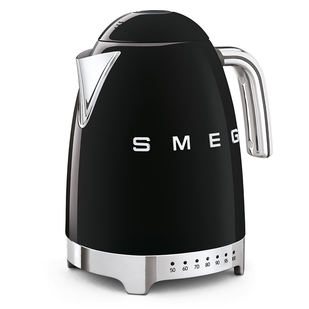 Smeg KLF04BLEU 1.7l 2400W black Wasserkocher (KLF04BLEU)