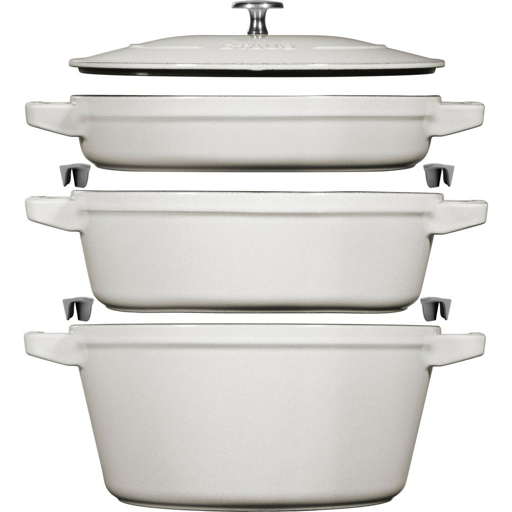 Staub La Cocotte 4.2 L Round Cast Iron Casserole Dish