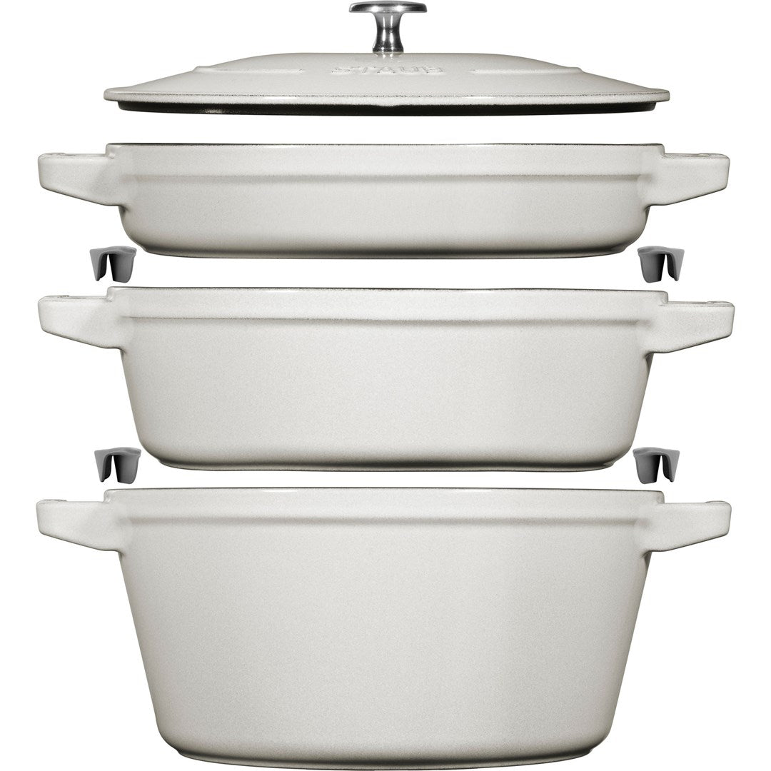 Staub La Cocotte 4.2 L Round Cast Iron Casserole Dish