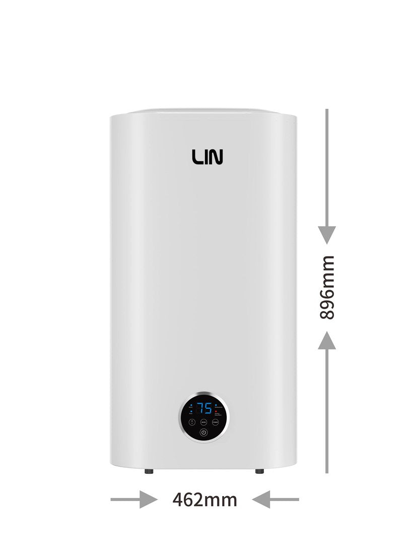 LIN Electric Water Heater 50 L Universal White LIFVD1SMWH
