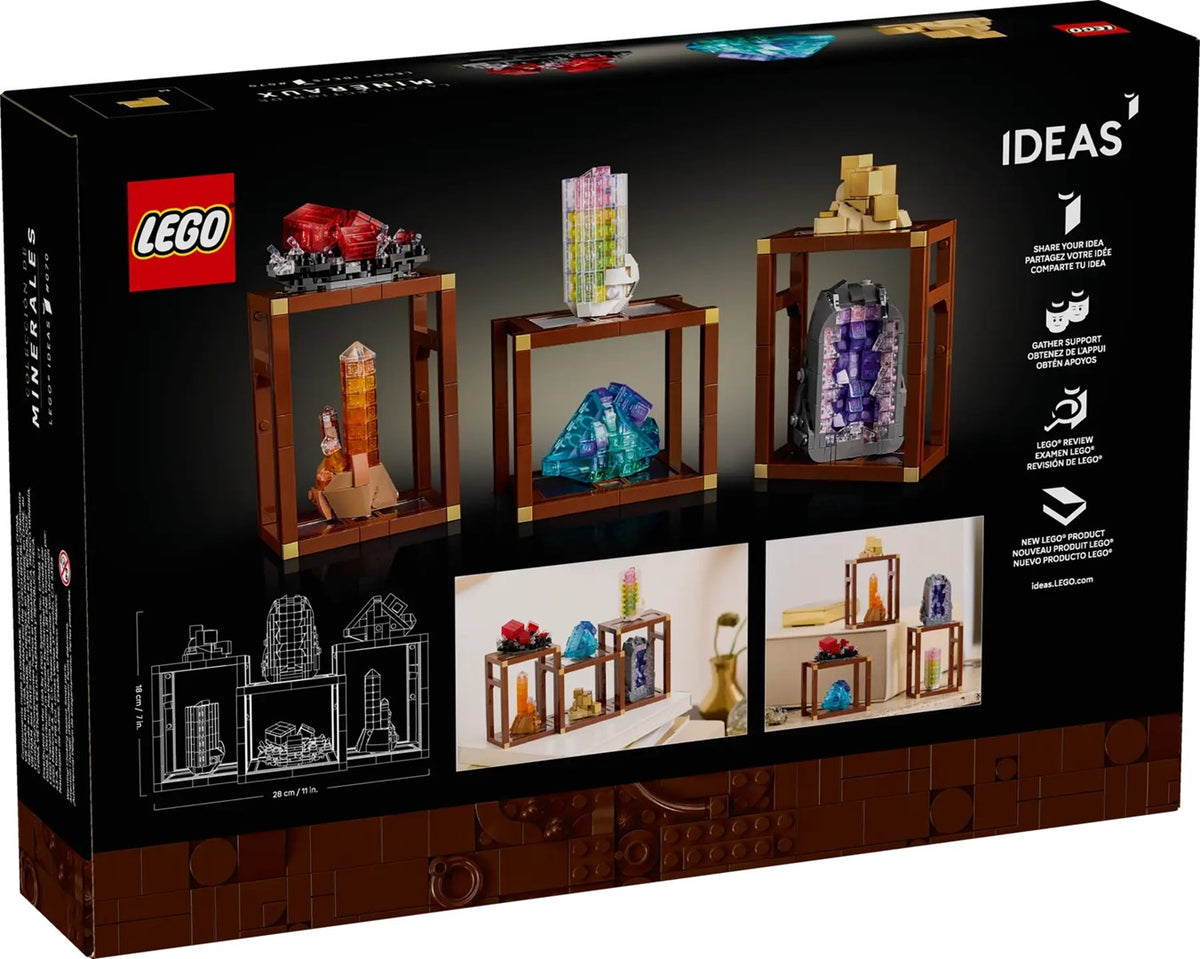 LEGO IDEAS Mineral Collection 21362