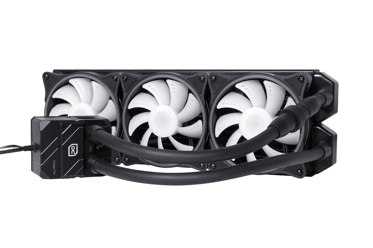Alphacool Eisbaer Pro Aurora 360 All-in-One Liquid Cooler Black, White