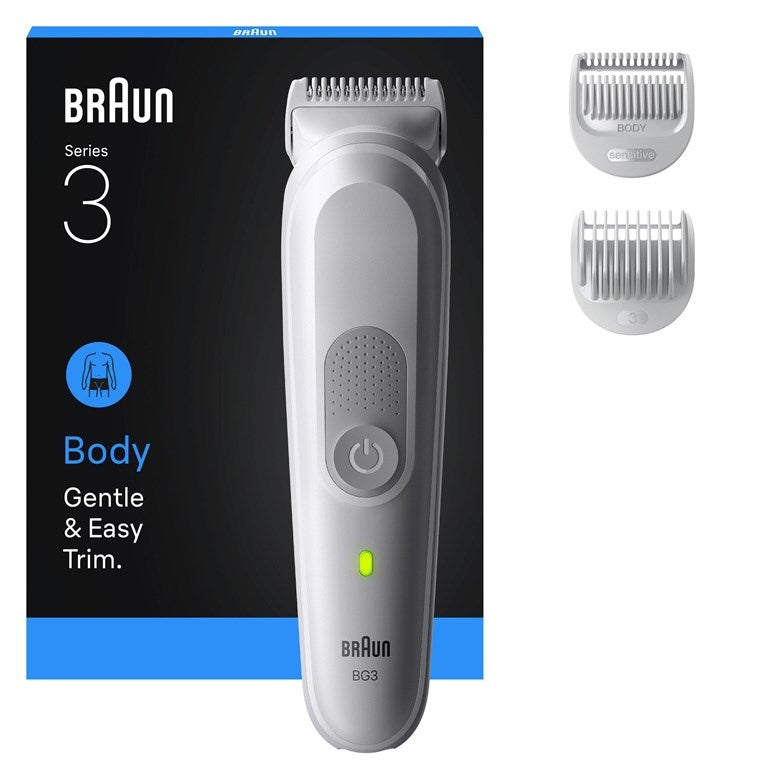 Braun Body Groomer/Shaver Wet & Dry 7690868 - Light Grey - 600 g