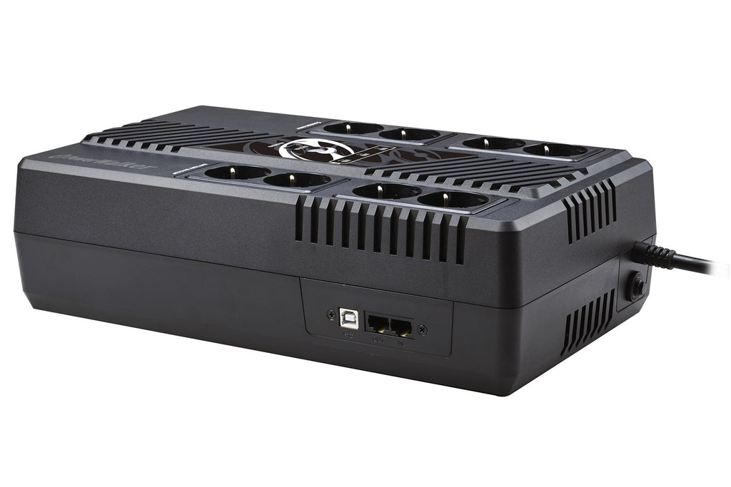 PowerWalker VI 800 MS FR Line-Interactive 800 VA 480 W 8 AC outlet(s)