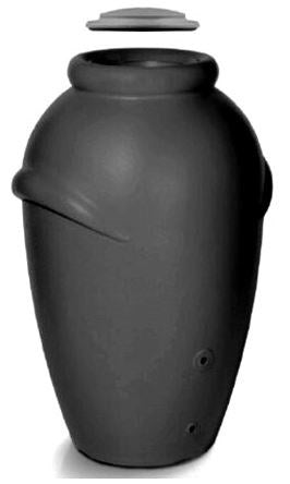 Prosperplast Rainwater Container AQUA CAN 360 l - Anthracite | Irrigation