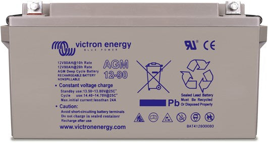12V/90Ah AGM Deep Cycle Battery