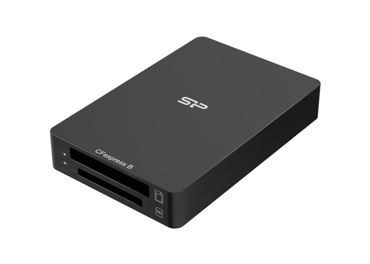 Czytnik kart Silicon Power CreatePro BS10 CFexpress Type B oraz SD 4.0 10Gbps Black