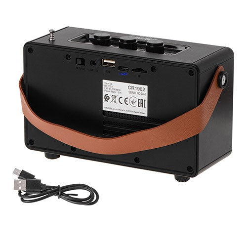 Camry CR 1902B Bluetooth Speaker with FM Radio - Black