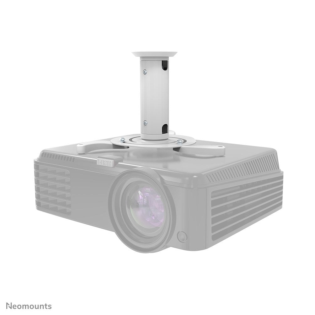 Neomounts Projector Ceiling Mount - BEAMER-C80WHITE - Tiltable and Rotatable - White