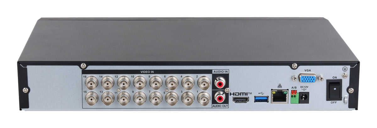Dahua Technology XVR5116H-4KL-I3/T digital video recorder (DVR) Black