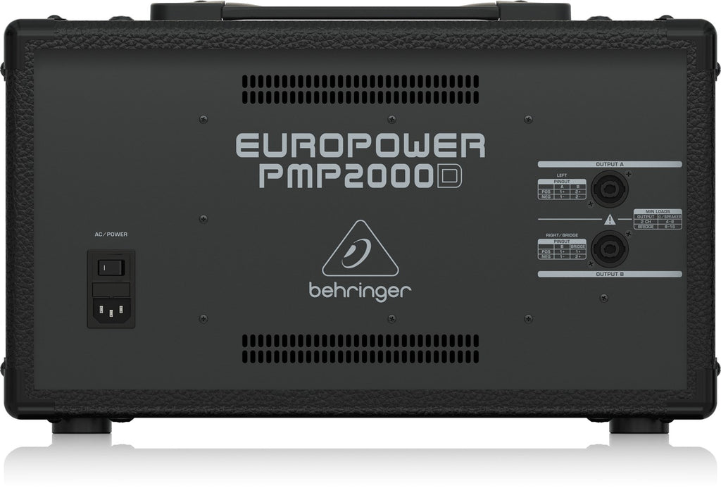 Behringer PMP2000D Powered Mixer with 2000 Watts and Multi-FX Processor