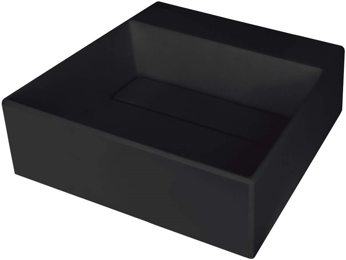 Deante Granite Countertop Sink Nero 400x400mm w/ Tap Hole