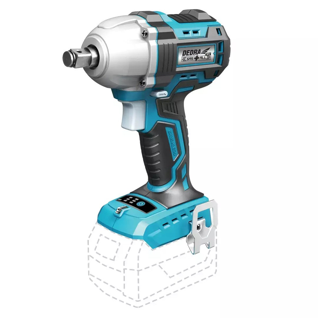 DEDRA Impact Driver Power Screwdriver 1500 g 110 mm Width Model DED7147