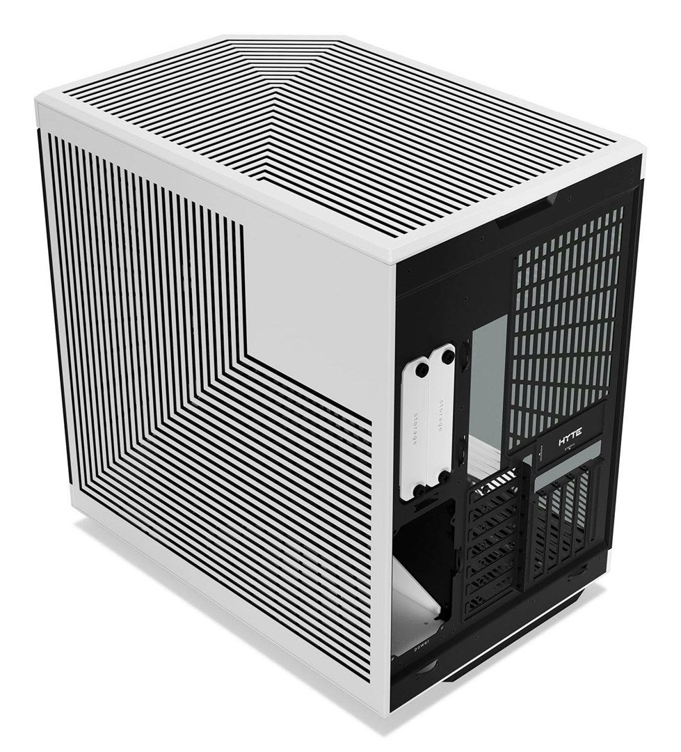 HYTE Y70 Midi Tower PC Case - Black White