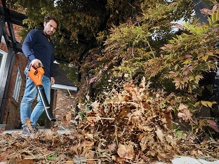 Black & Decker GWC1820PC Cordless Leaf Blower 209 km/h Black Orange 18 V Lithium
