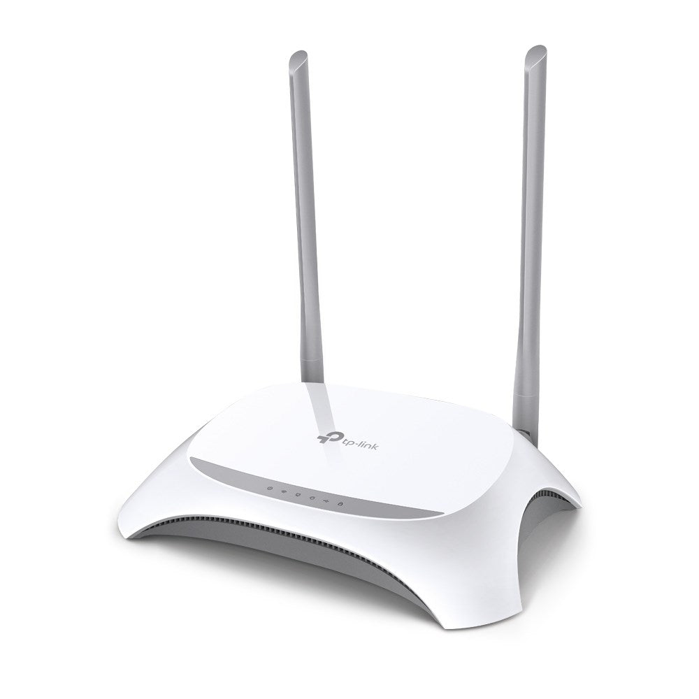 TP-Link TL-MR3420 Wireless Router 2.4 GHz 300 Mbit/s Black/White