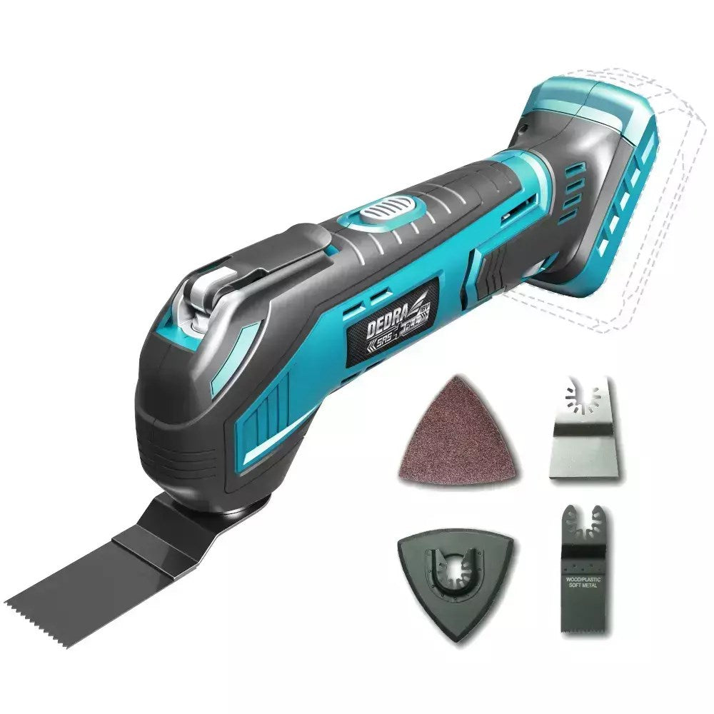 DEDRA DED7059 Oscillating Multi-Tool 18V for Precision Cutting