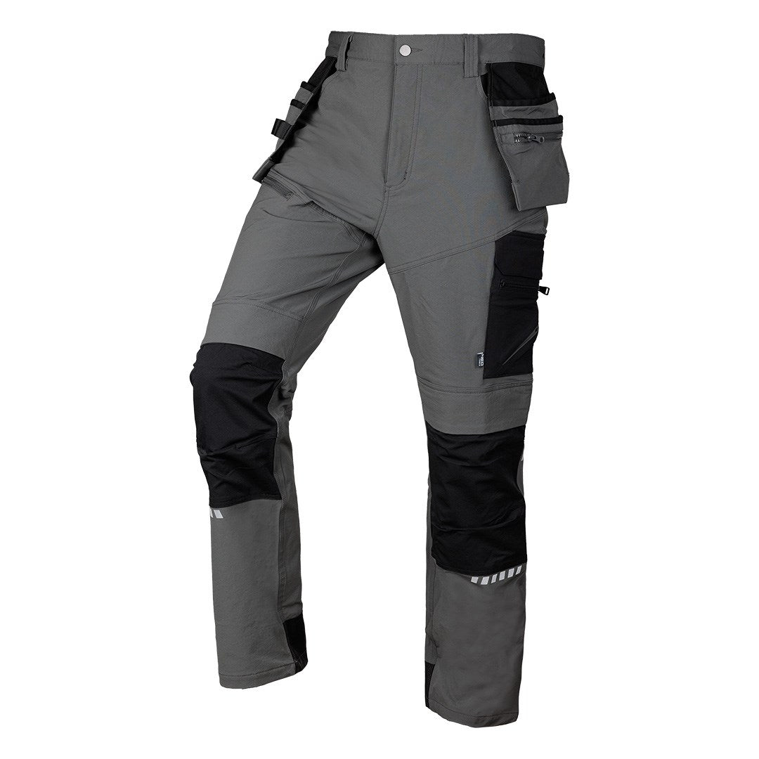 NEO TOOLS Trousers XL Gray and Black 4-Way Stretch 821 g 81-296-1-XL