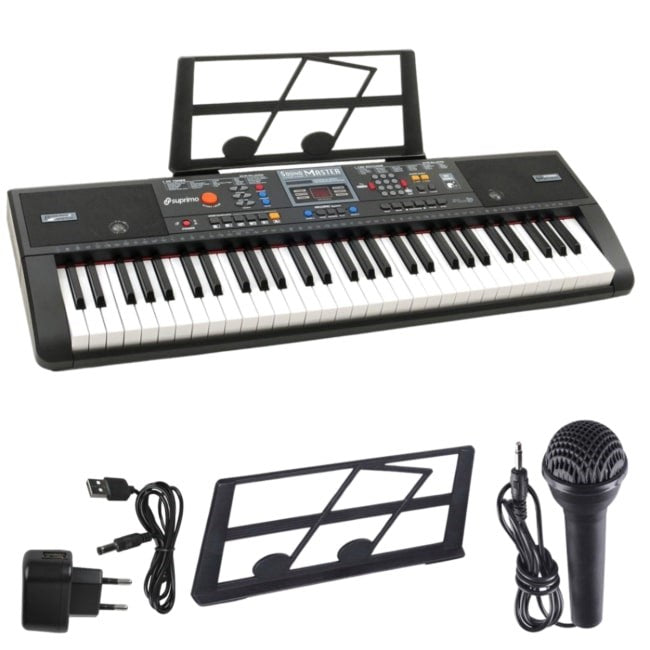 SUPRIMO 6116 - Battery-Powered Educational Keyboard