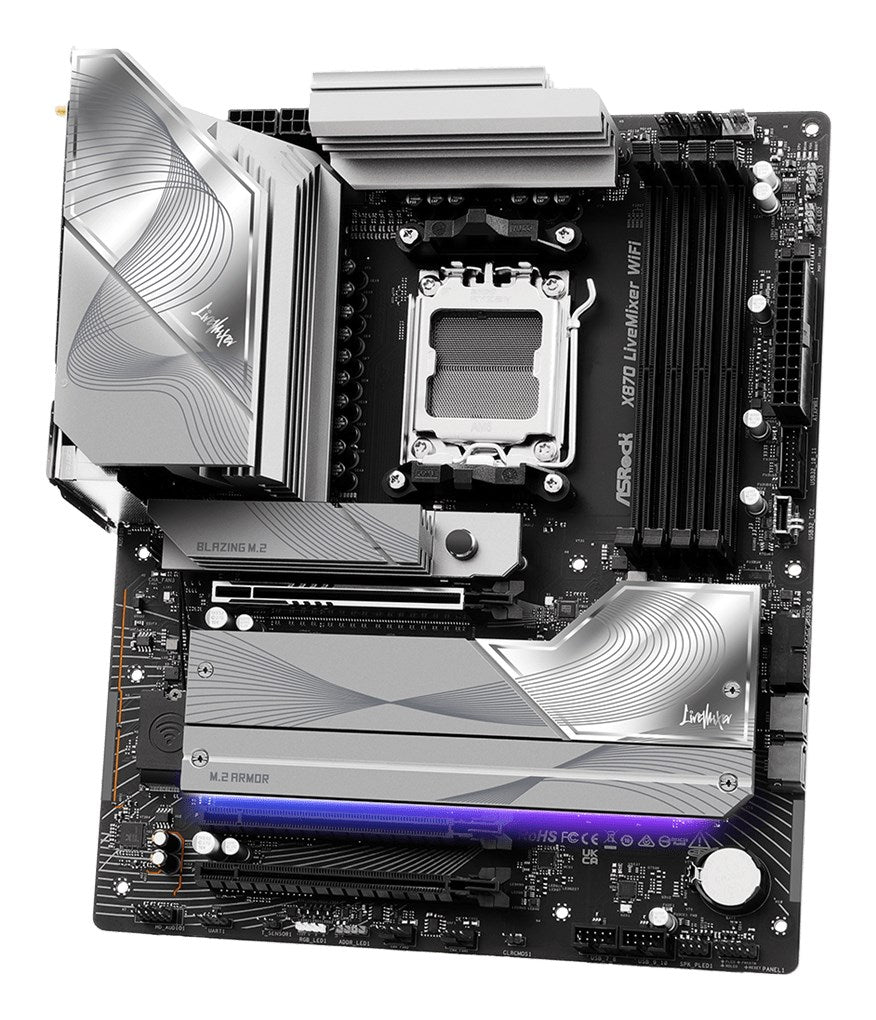 Asrock Motherboard for AMD Socket AM5 Ryzen 9000,8000, 7000 Series